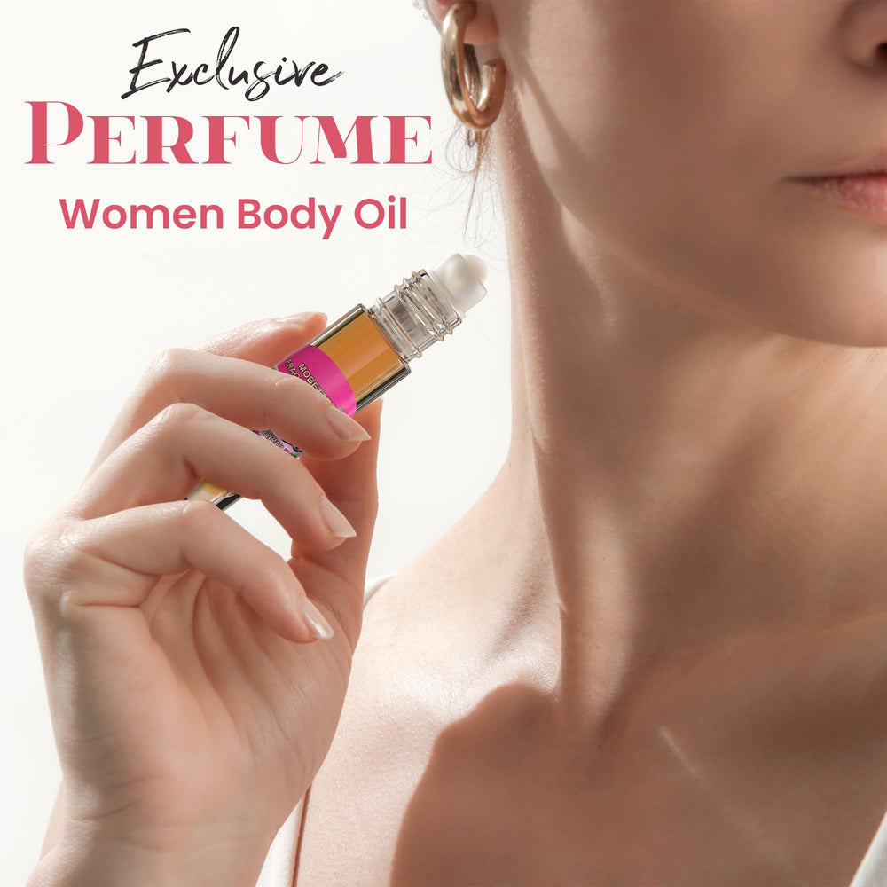 MOBETTER FRAGRANCE OILS in handbag scene illustrating portable fragrance solution