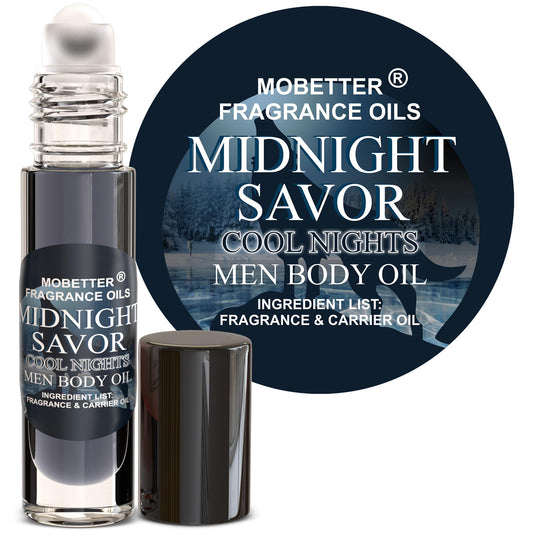 MOBETTER FRAGRANCE OILS front bottle view showing sleek travel roll-on benefit convenience