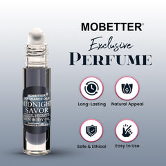 MOBETTER FRAGRANCE OILS roll-on applicator close-up for precise mess-free application