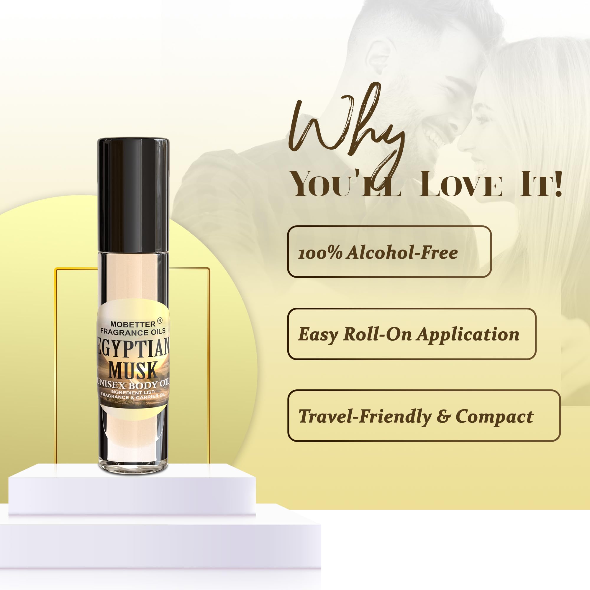 MOBETTER FRAGRANCE OILS oil texture close-up highlighting concentrated, alcohol-free base