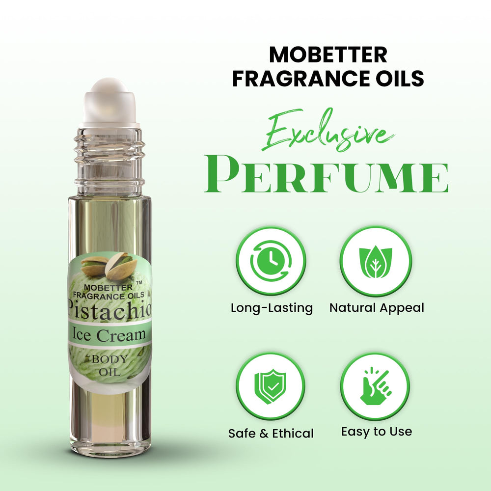 MOBETTER pistachio oil texture closeup demonstrating smooth oil consistency for skin