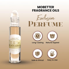 MOBETTER roll-on application on wrist demonstrating precise fragrance placement