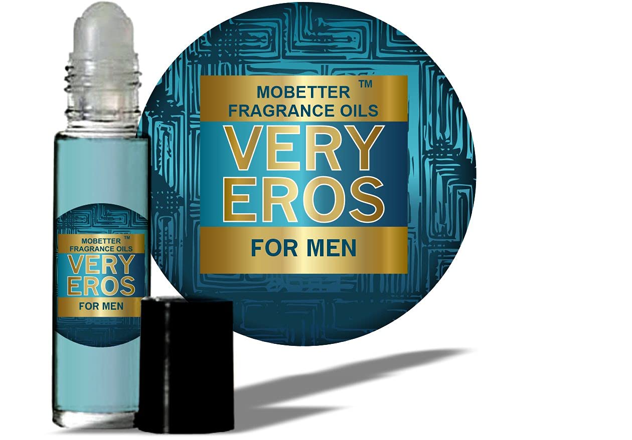 MOBETTER FRAGRANCE OILS front packaging showing compact roll-on, convenient portability