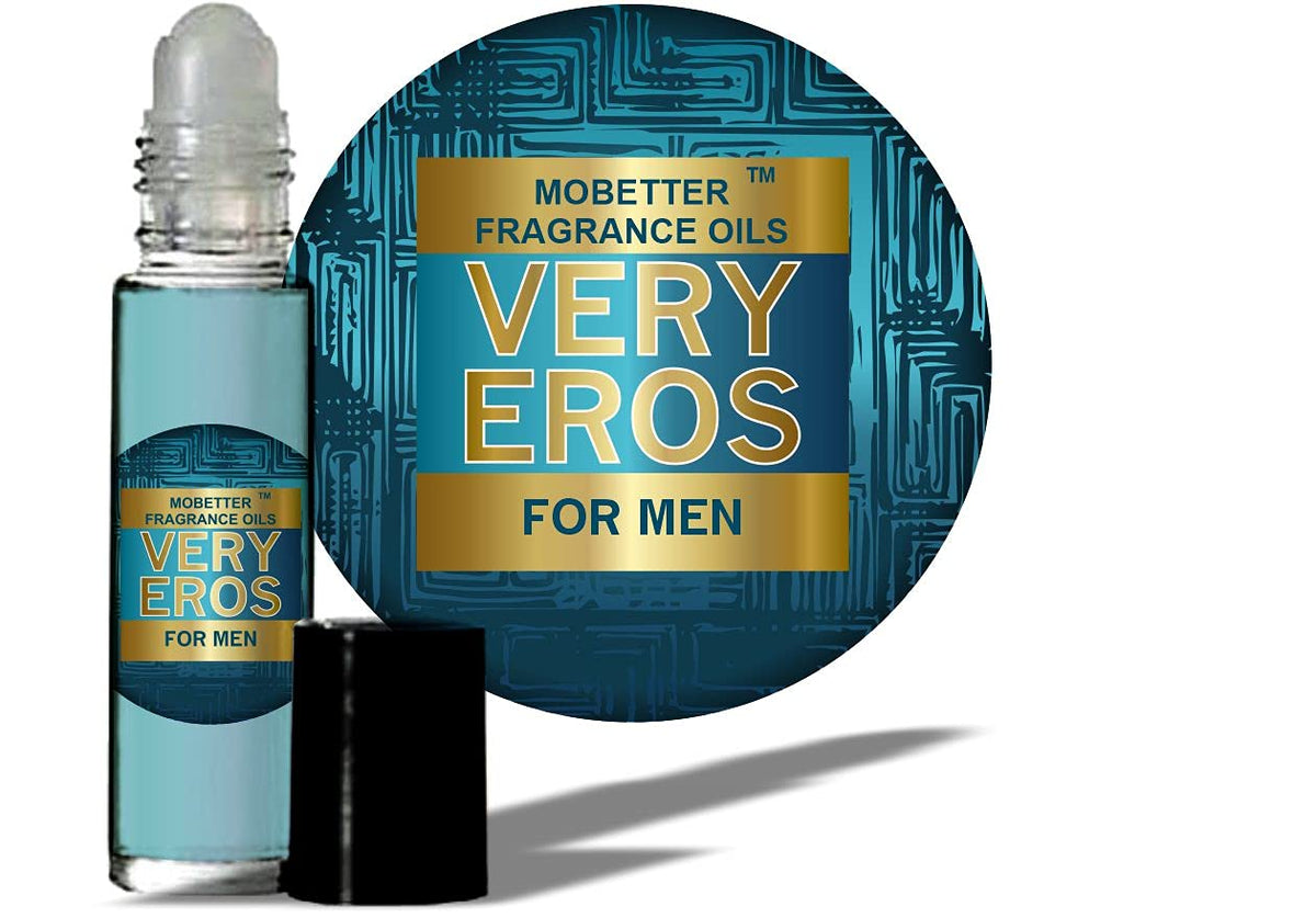 MOBETTER FRAGRANCE OILS front packaging showing compact roll-on, convenient portability