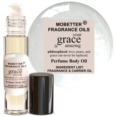 MOBETTER FRAGRANCE OILS front bottle view showing compact travel roll-on and clear label benefit portability