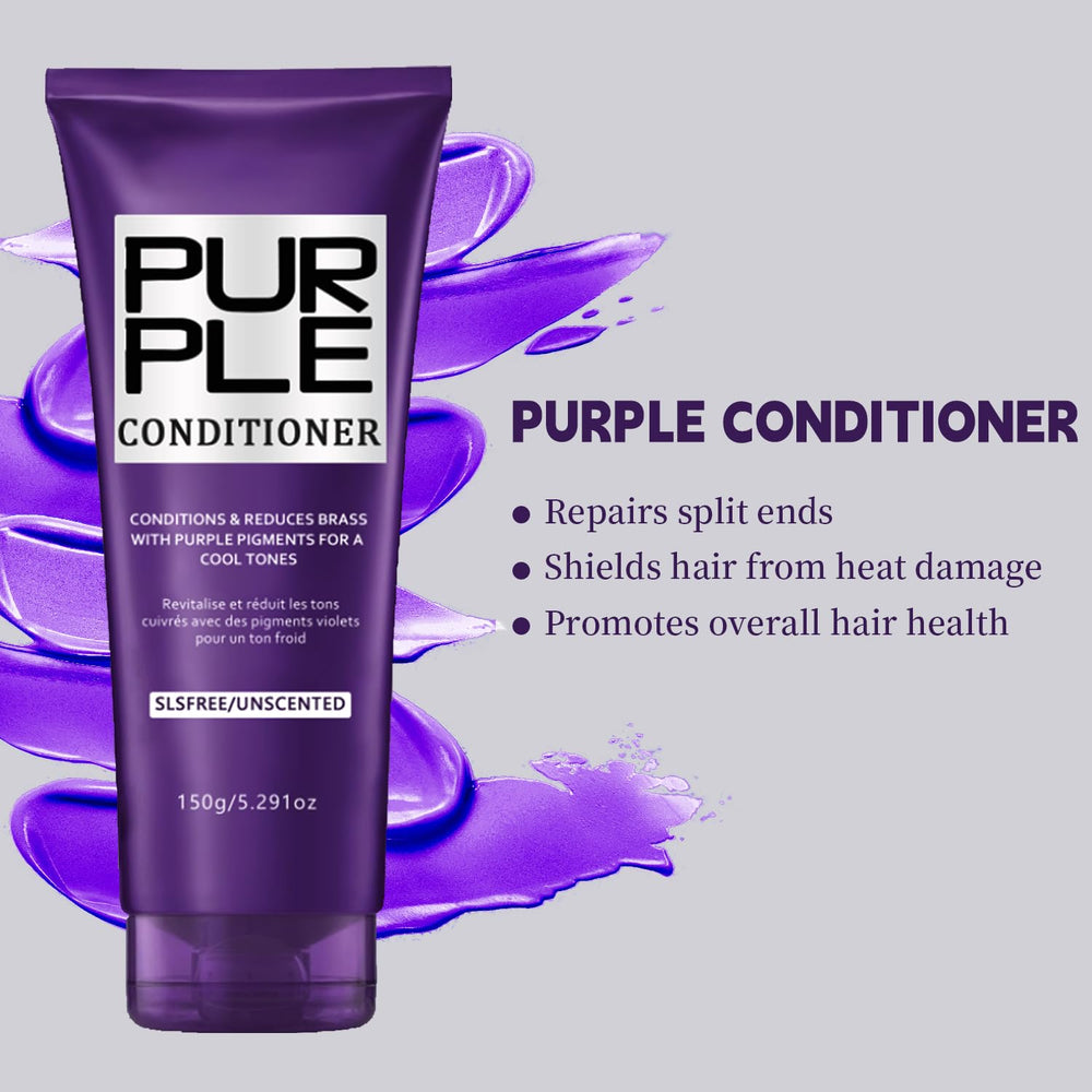 MOC LINK in-use wet hair application showing toner working to neutralize brassy tones