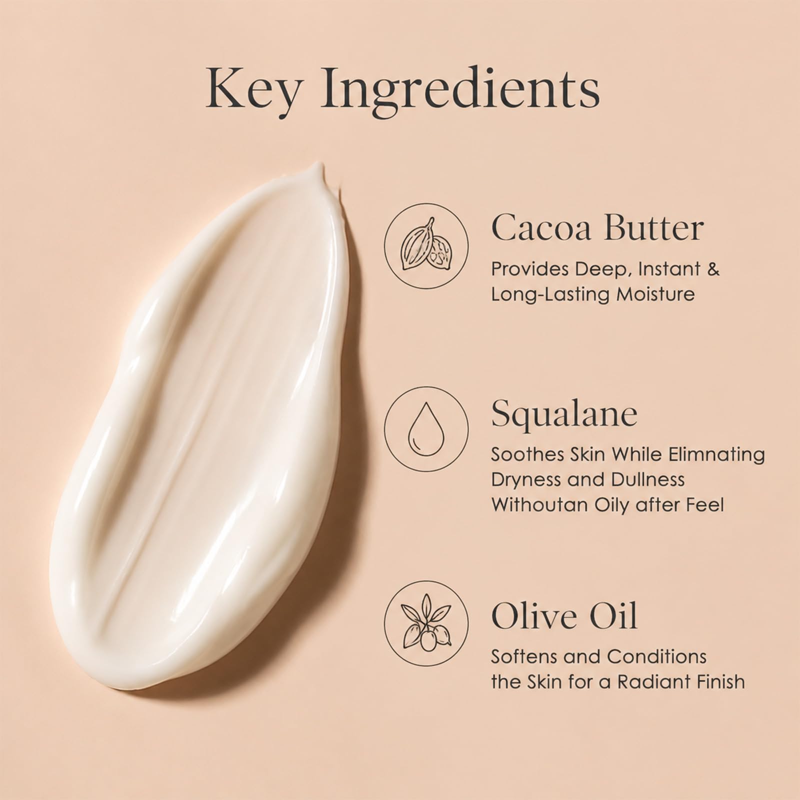 MOCKGVY applied to neck demonstrating smoothing and softening benefits