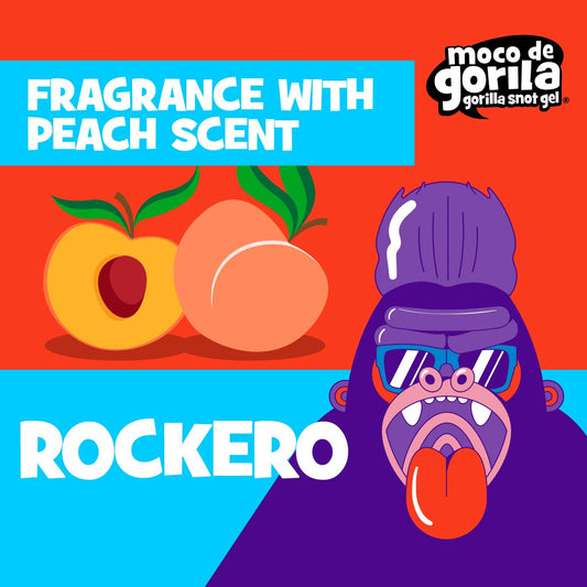 Moco de Gorila gel texture close-up demonstrating thick clear gel for strong hold and shine