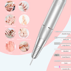 MOCOWIND close-up of aluminum handpiece with twist-lock bit for secure grip and heat control