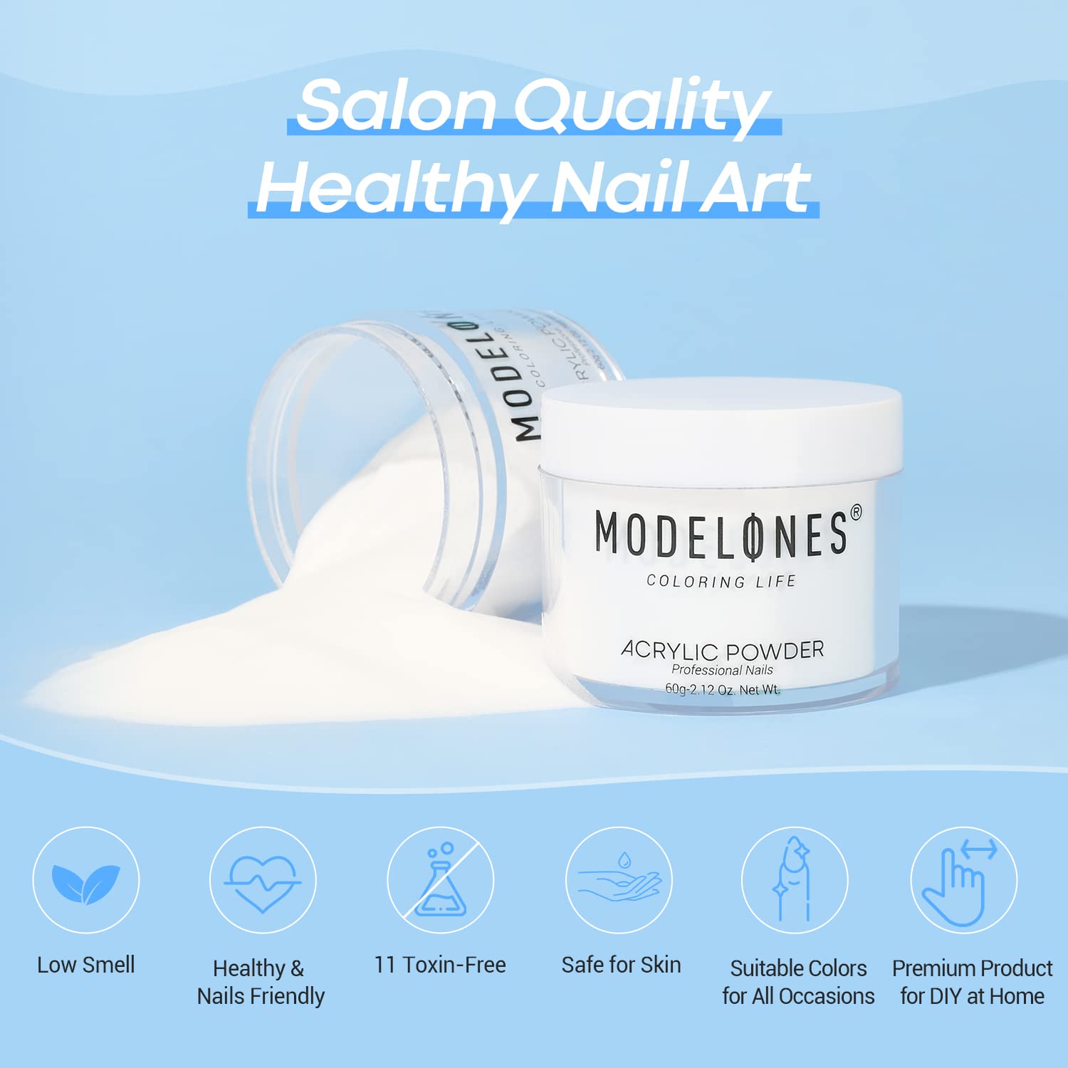 modelones 3d flower detail on nail showing sculpted petals and precise detail