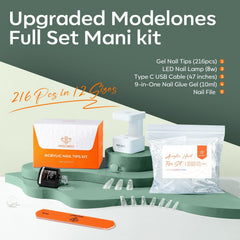 modelones 9-in-1 gel bottle close-up highlighting multi-use formula benefit
