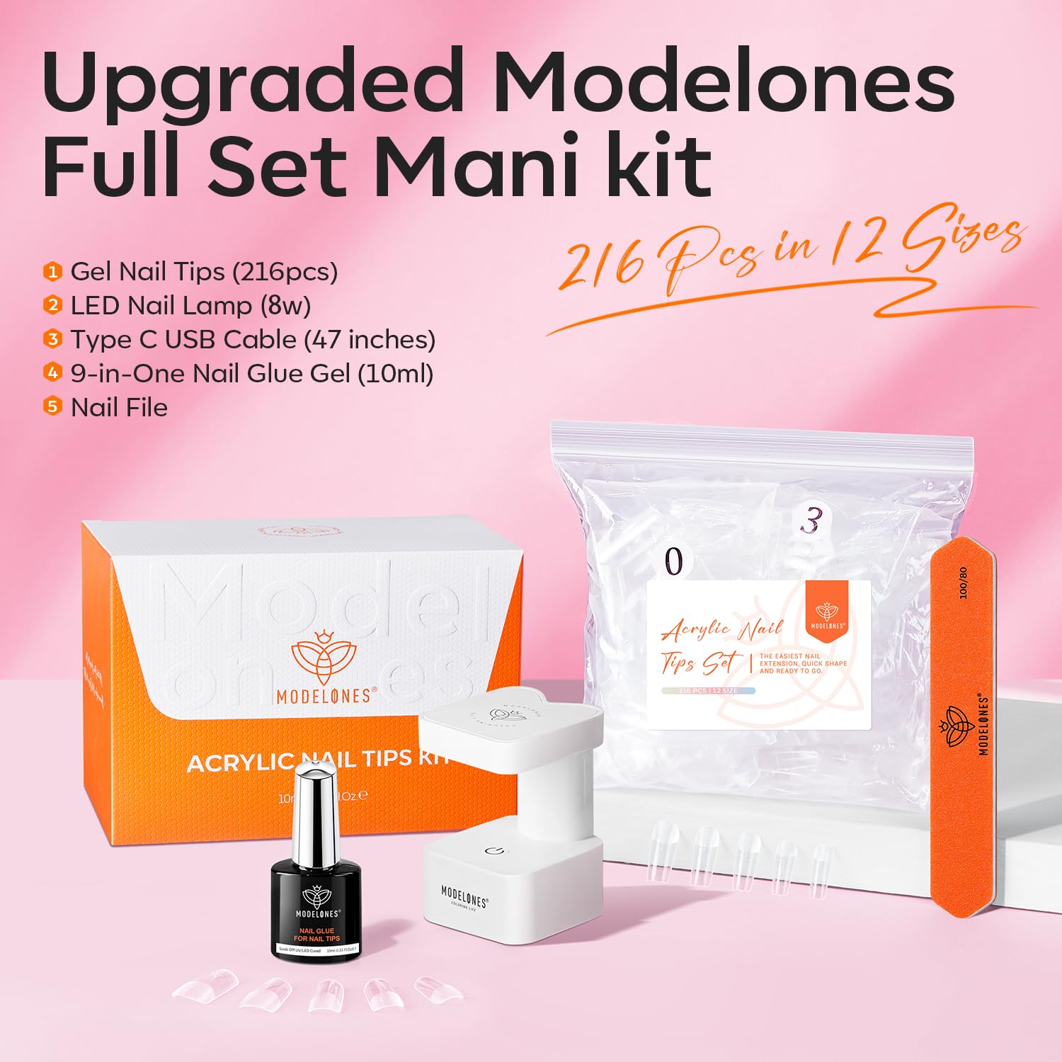 modelones 9-in-1 glue gel bottle close-up highlighting multipurpose formula for strong bonds
