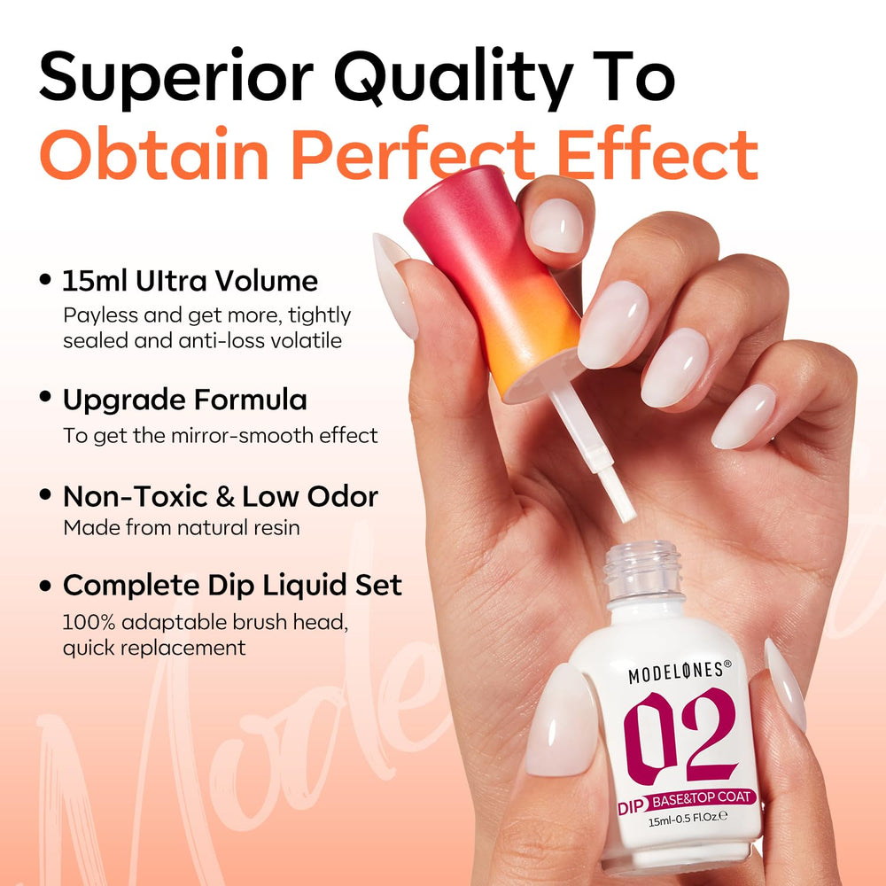 modelones activator bottle detail illustrating quick-dry benefit for durable nails