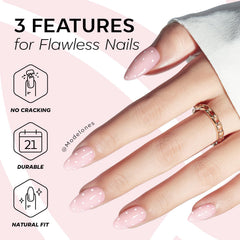 Modelones adhesive tabs and glue kit components for flexible hold options