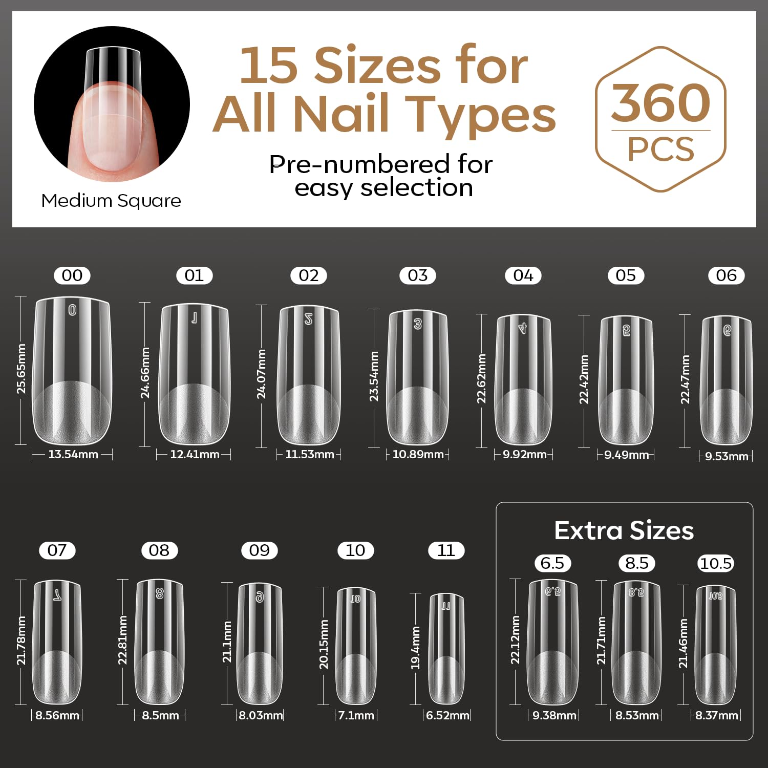 modelones finished manicure after gel overlay showing natural durable finish