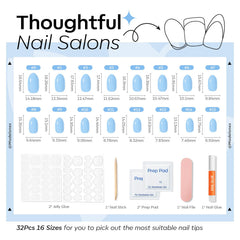 modelones hand pressing a nail on demonstrating quick three-minute application