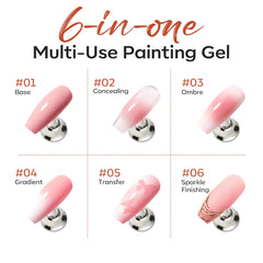 modelones application in use creating an ombre gradient with controlled blending benefit