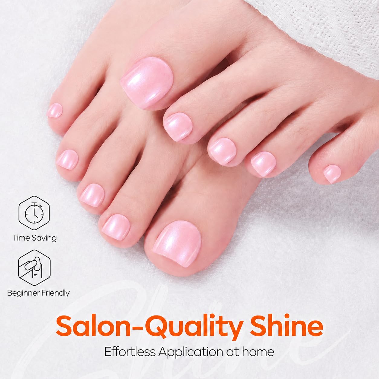 modelones application on fingernail demonstrating coverage and concealment