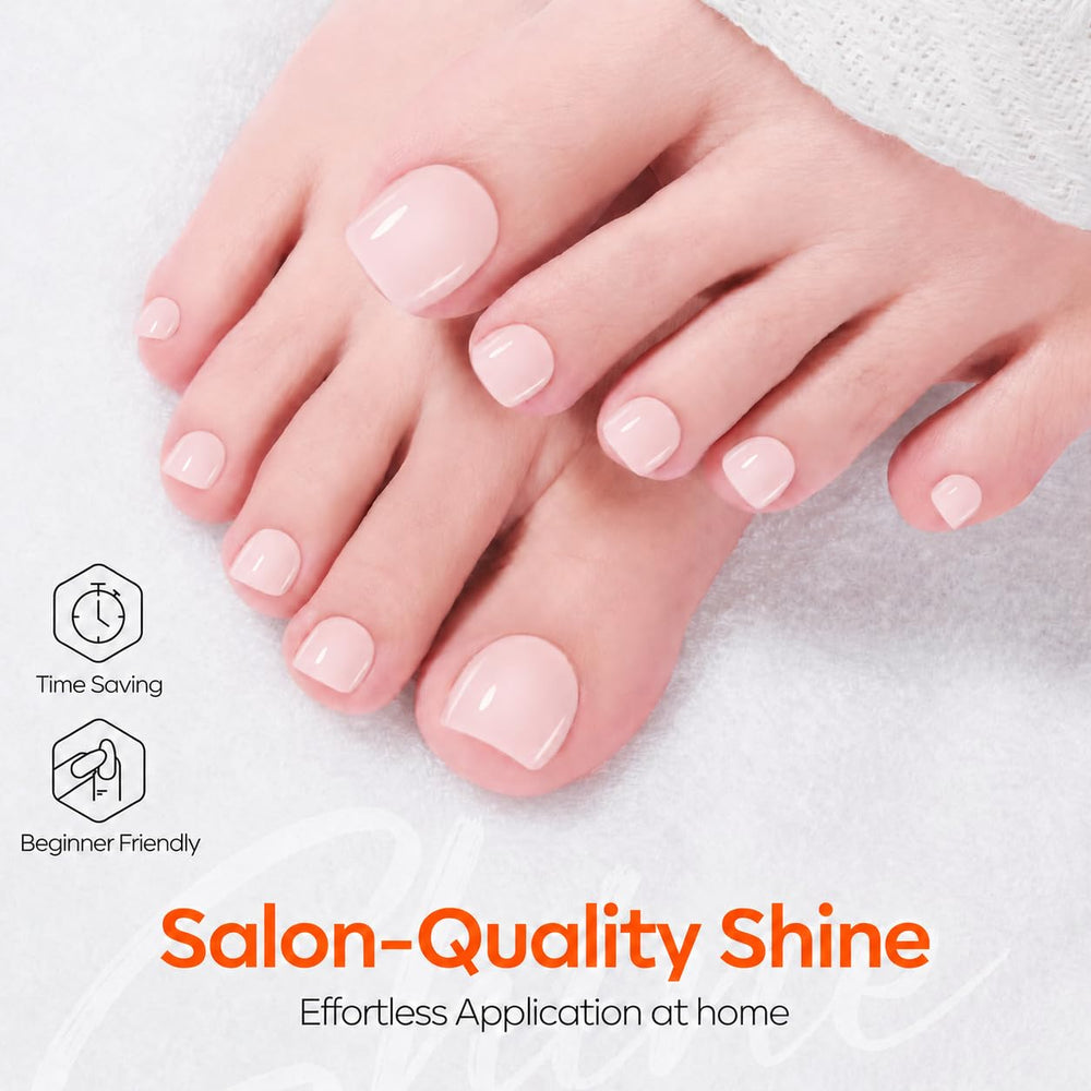 modelones application on fingernails showing natural coverage and strengthened look