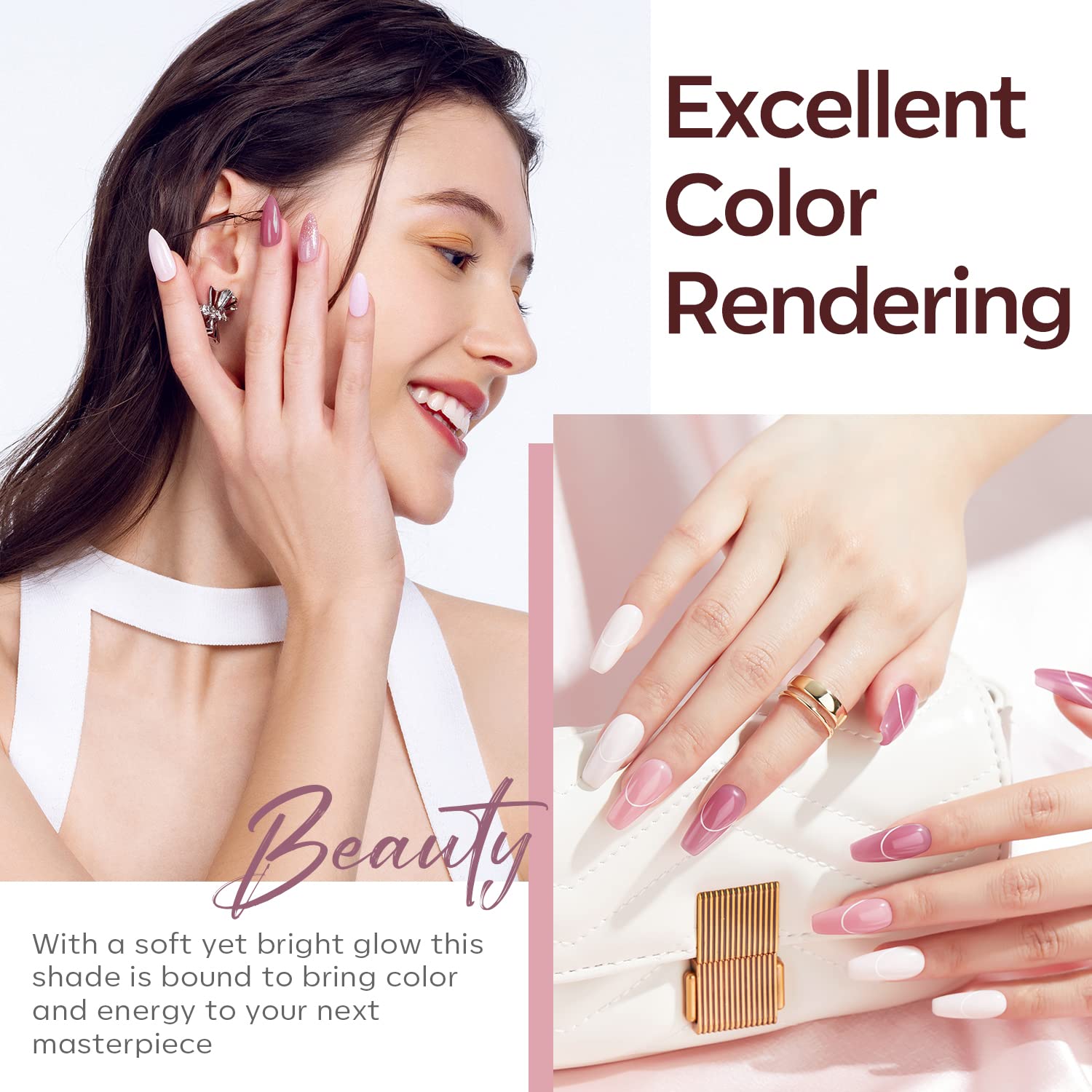 modelones application on form demonstrating builder gel shaping for strong extensions