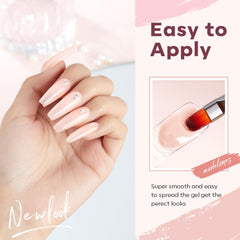 modelones application on nail form demonstrating sculpting benefit creates strong extensions