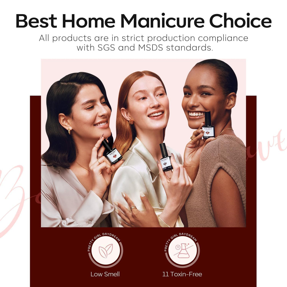 modelones application tools with brush showing easy professional results