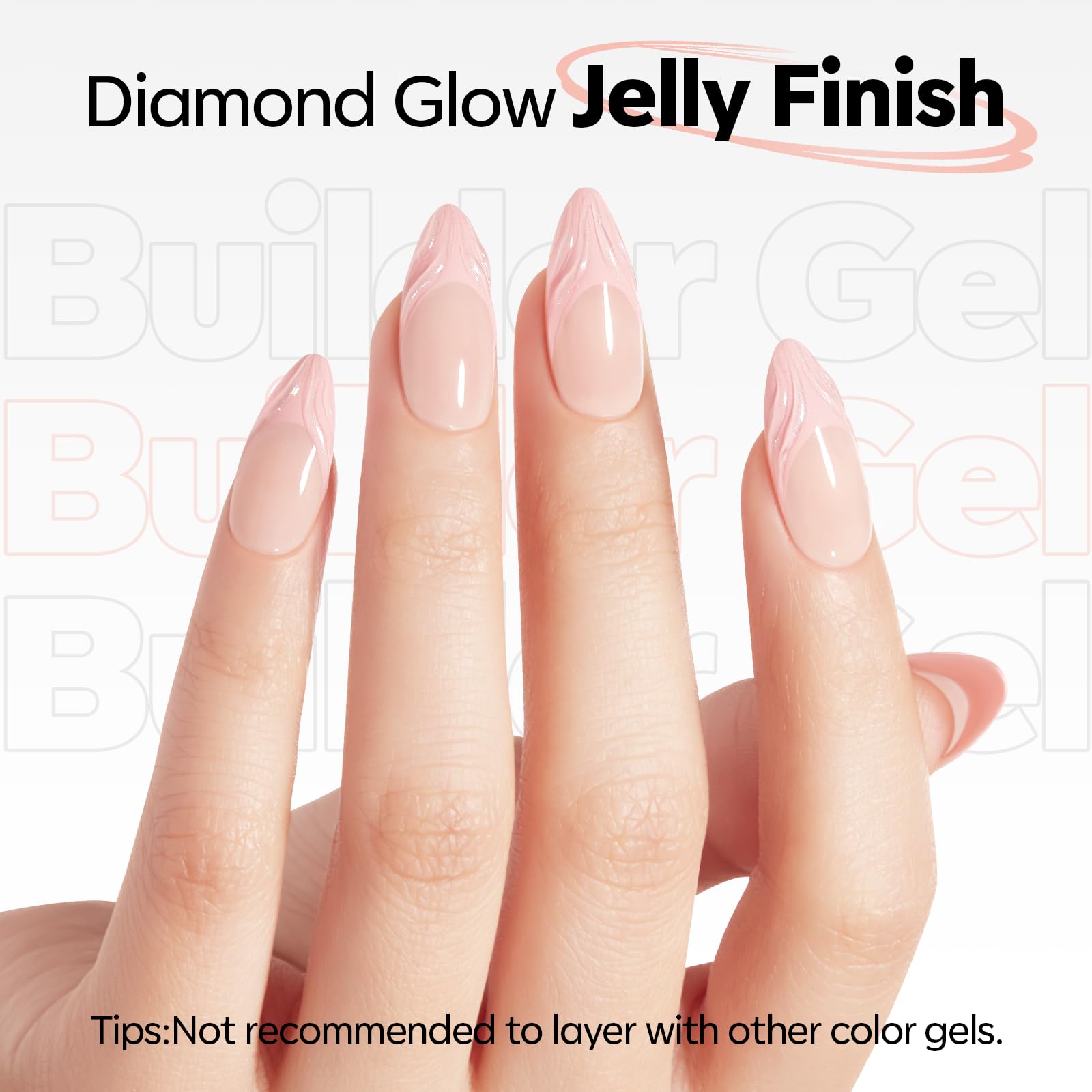 modelones brush applying thin layer for clump-free, even application