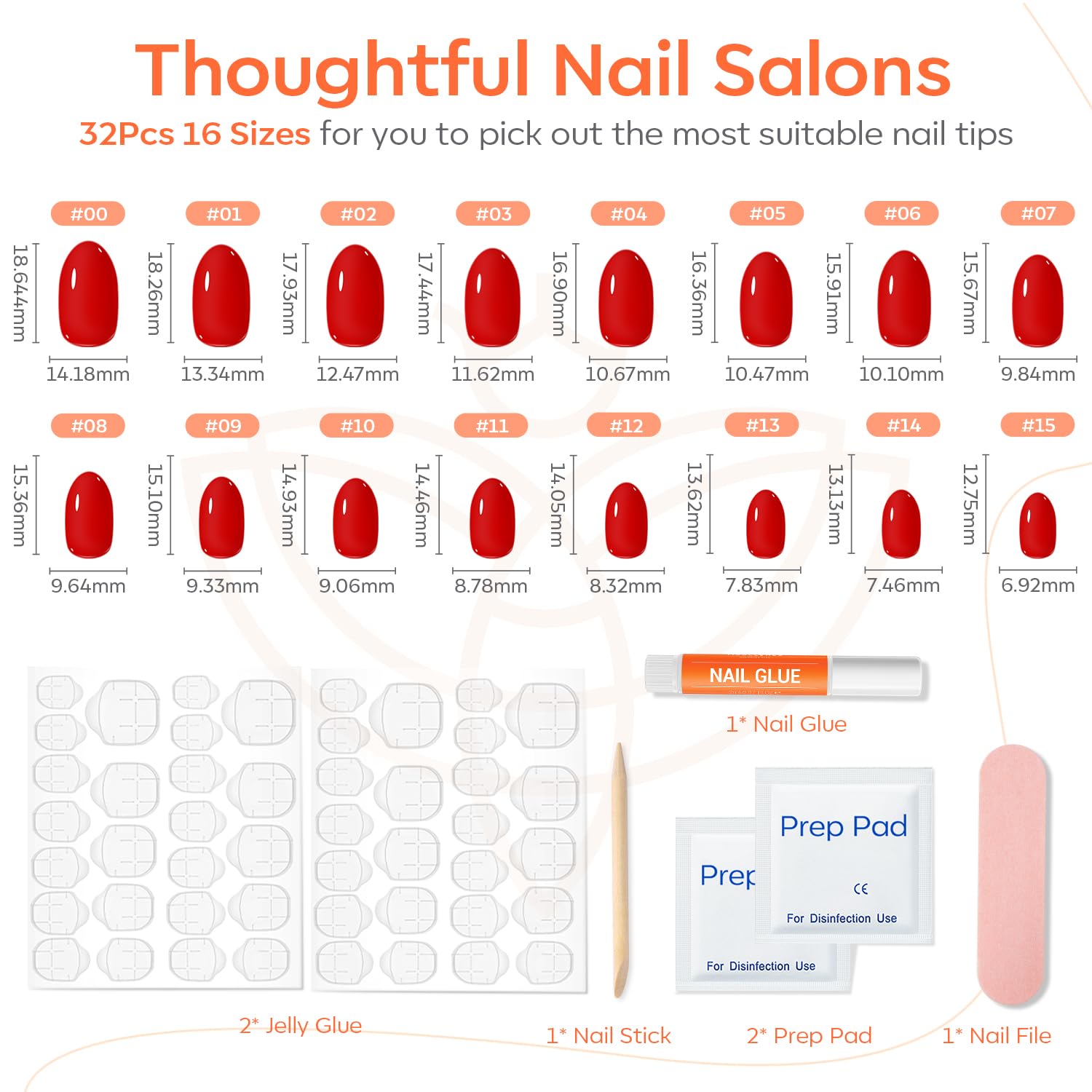 modelones tools layout with glue, tabs, file and stick for fast precise application