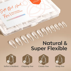 modelones applied with gel polish displays polished finish and long-lasting look