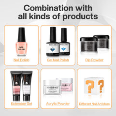MODELONES at-home manicure scene showing salon-quality results for DIY use