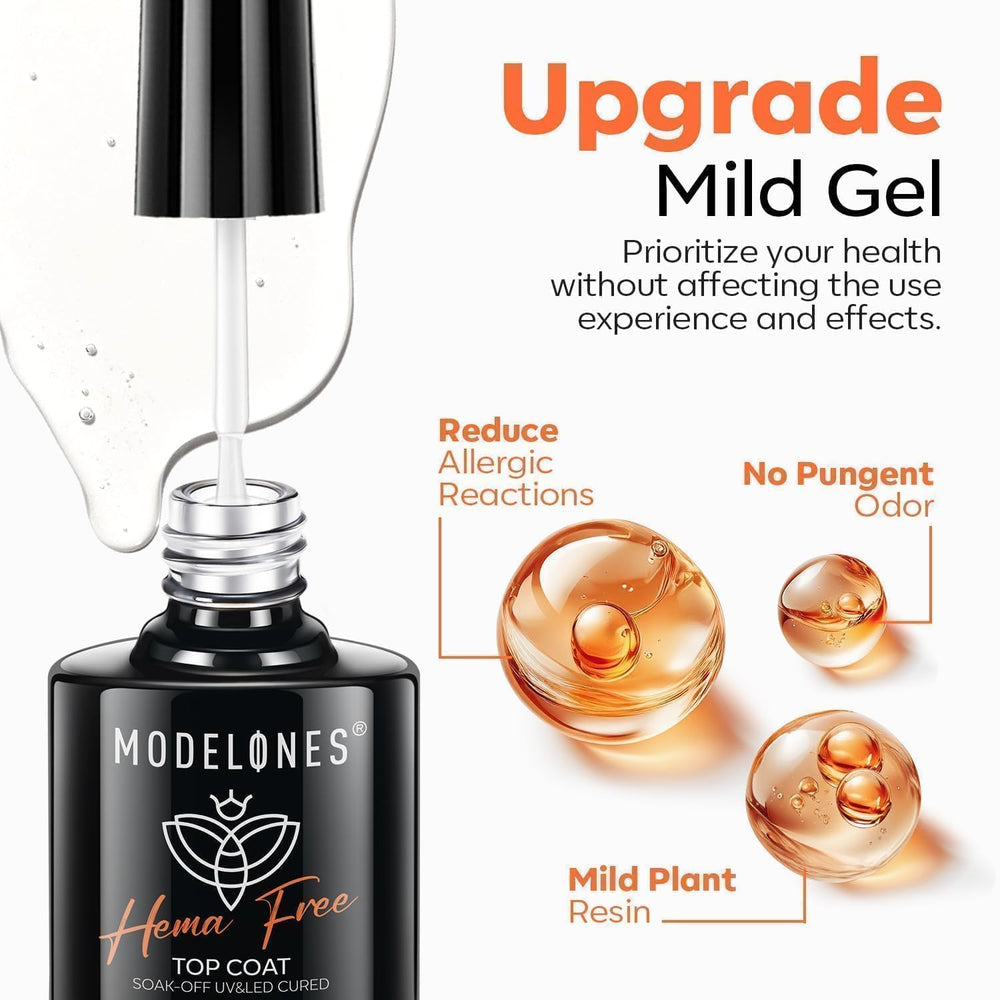 modelones base coat brush close-up showing smooth application benefit