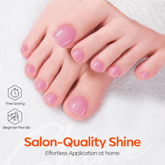 modelones before and after nails showing reduced yellowing and improved surface appearance benefit