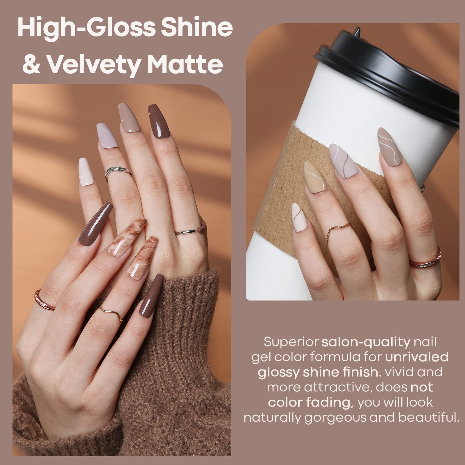 modelones bottle close-up with brush showing smooth bristles and precise application benefit