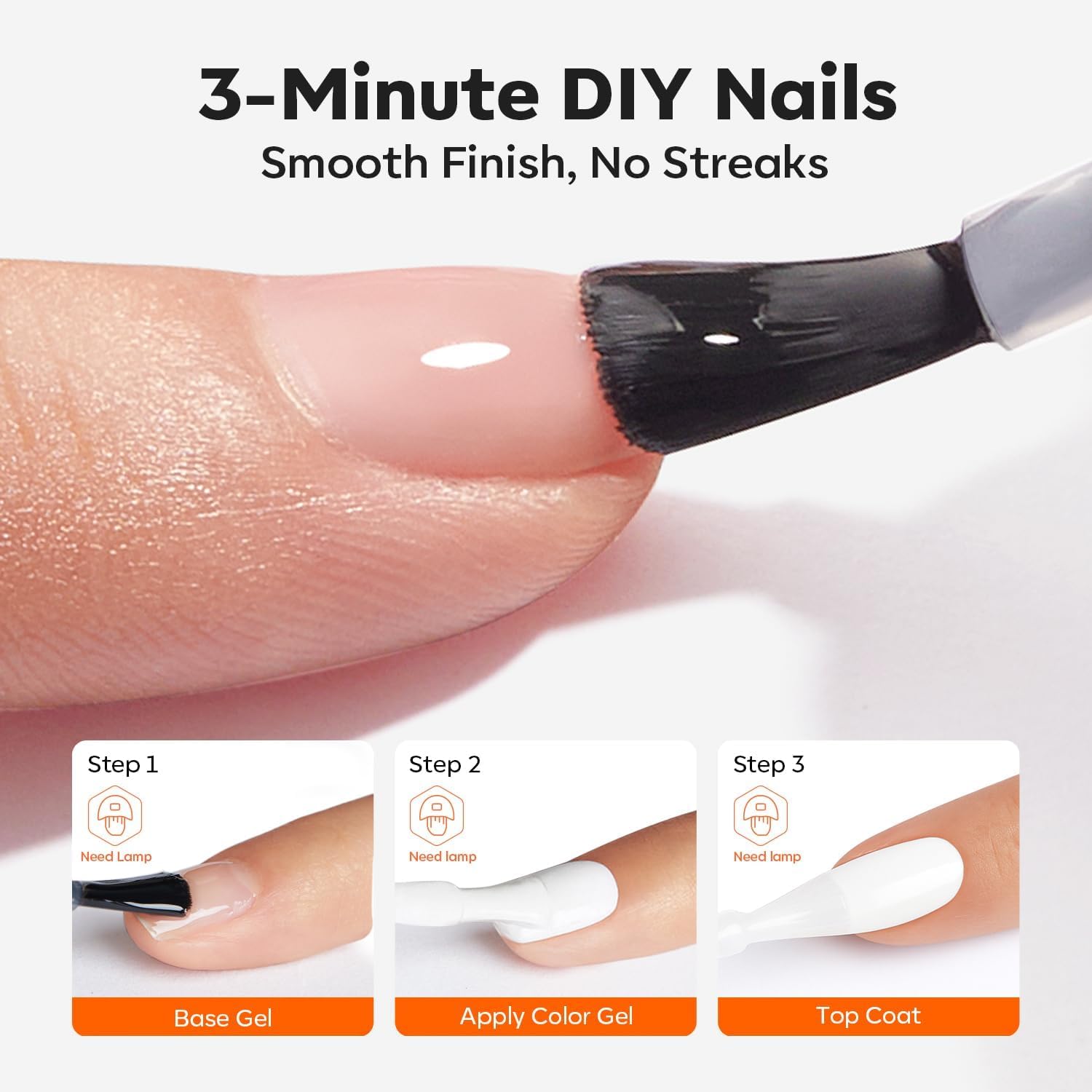 modelones three 15ml bottles beside a ruler to show compact, travel-friendly size