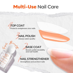 modelones brush and cap detail demonstrating smooth application for neat nails