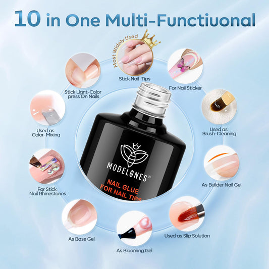 modelones brush applicator close-up for precise application and control