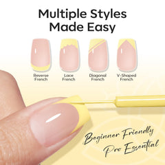 modelones ultra-fine brush closeup showing 0.2mm tip for accurate linework benefit steady strokes