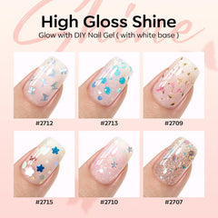 modelones brush stroke application demonstrating smooth, self-leveling gel spread for neat coverage