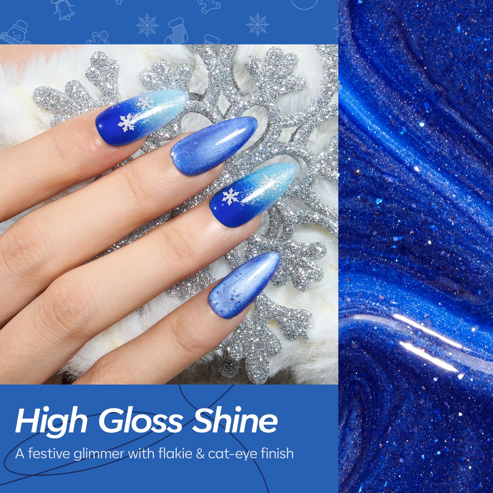 modelones brush stroke texture showing smooth application and glossy finish