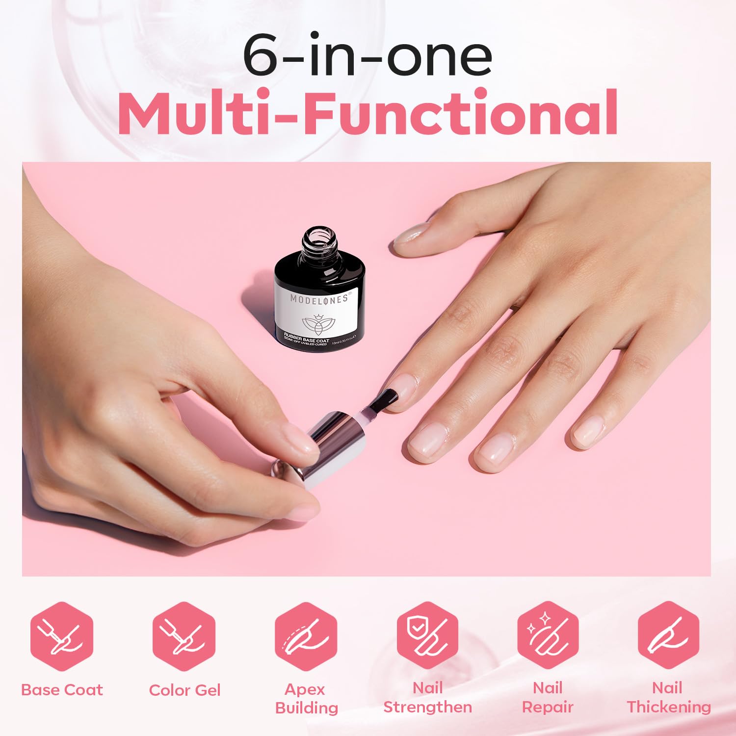 modelones sculpted apex demonstrating built curvature for durable nails
