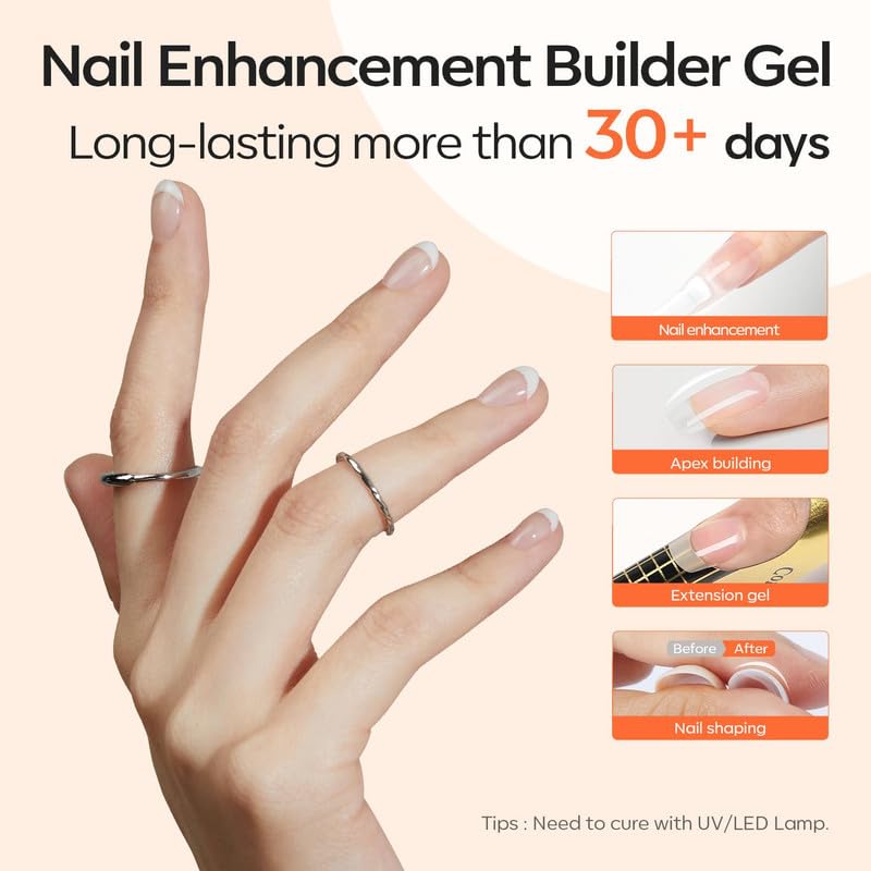 modelones builder gel texture close-up, smooth sculpting control