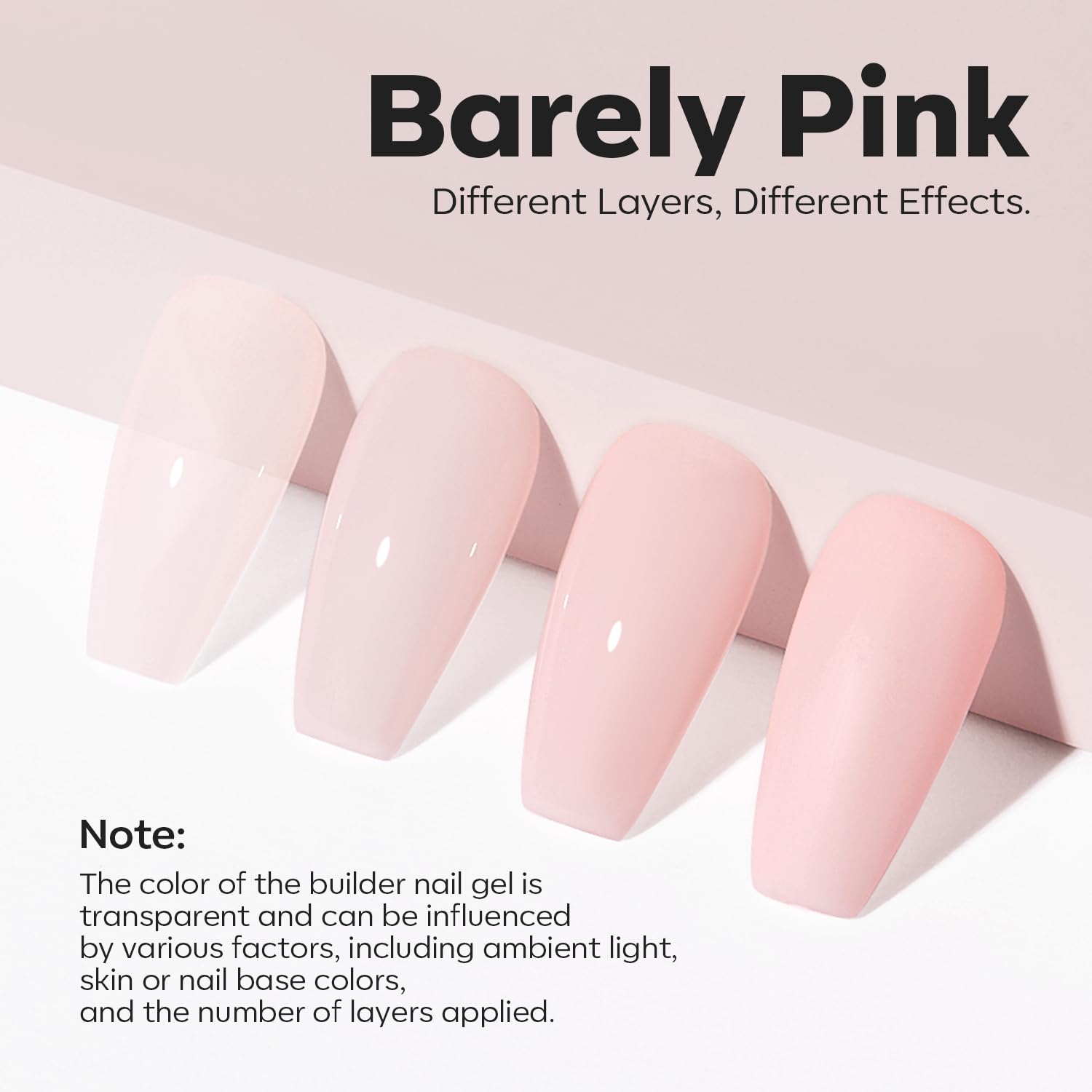 modelones built-in brush detail for precise application and smooth finish