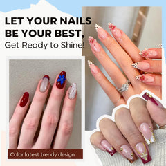 modelones clear blooming gel close-up with drop spreading color, soft gradient creation