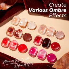 modelones clear blooming gel drop spreading color for effects