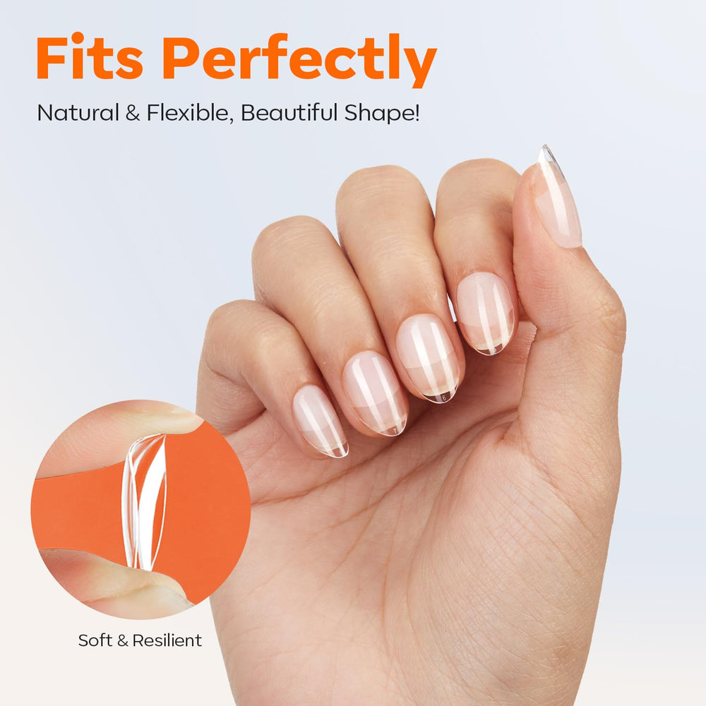 modelones close almond shape highlighting natural profile and easy styling