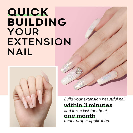modelones close texture of light apricot gel demonstrating smooth workability