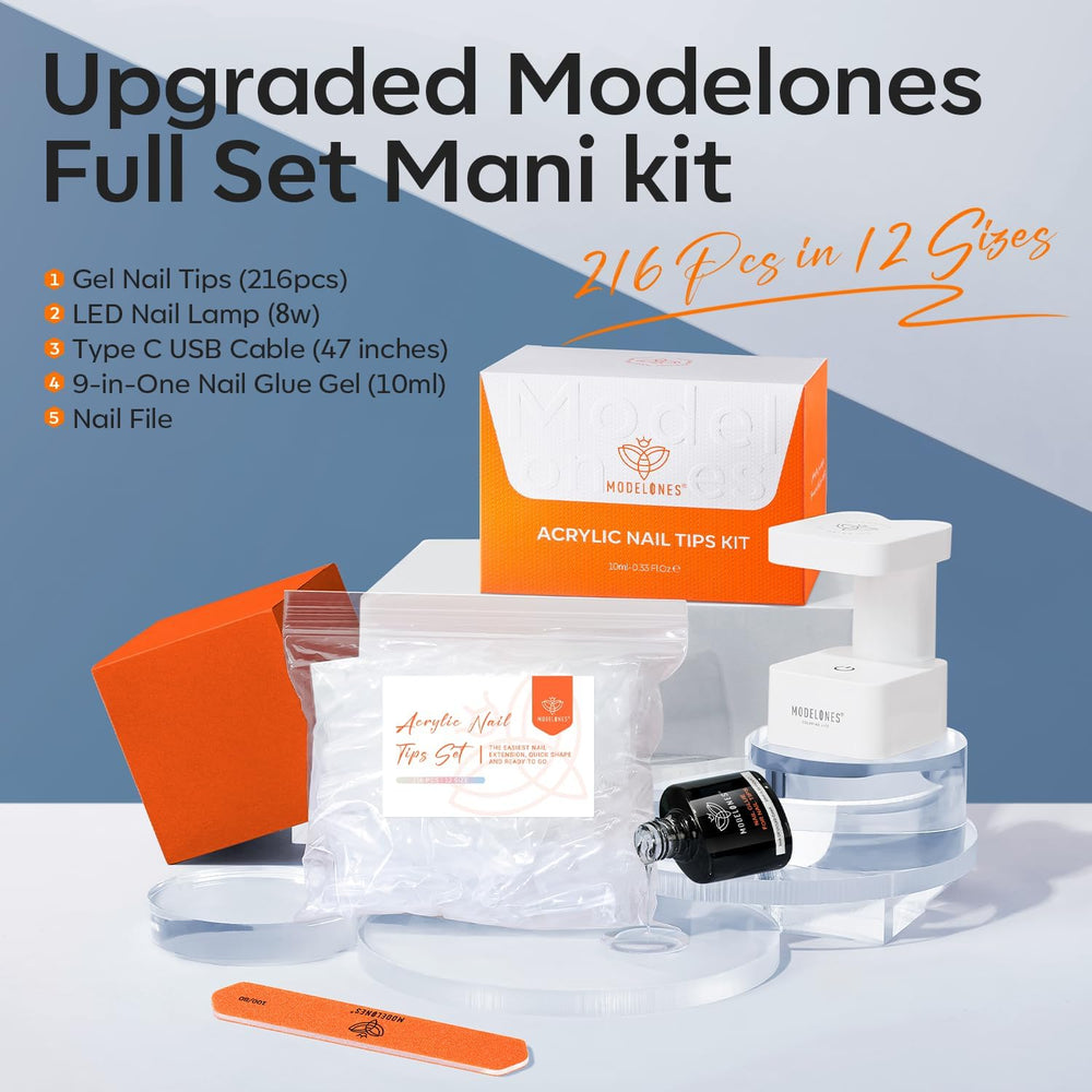 modelones 9-in-one gel bottle close-up showing multipurpose formula benefits