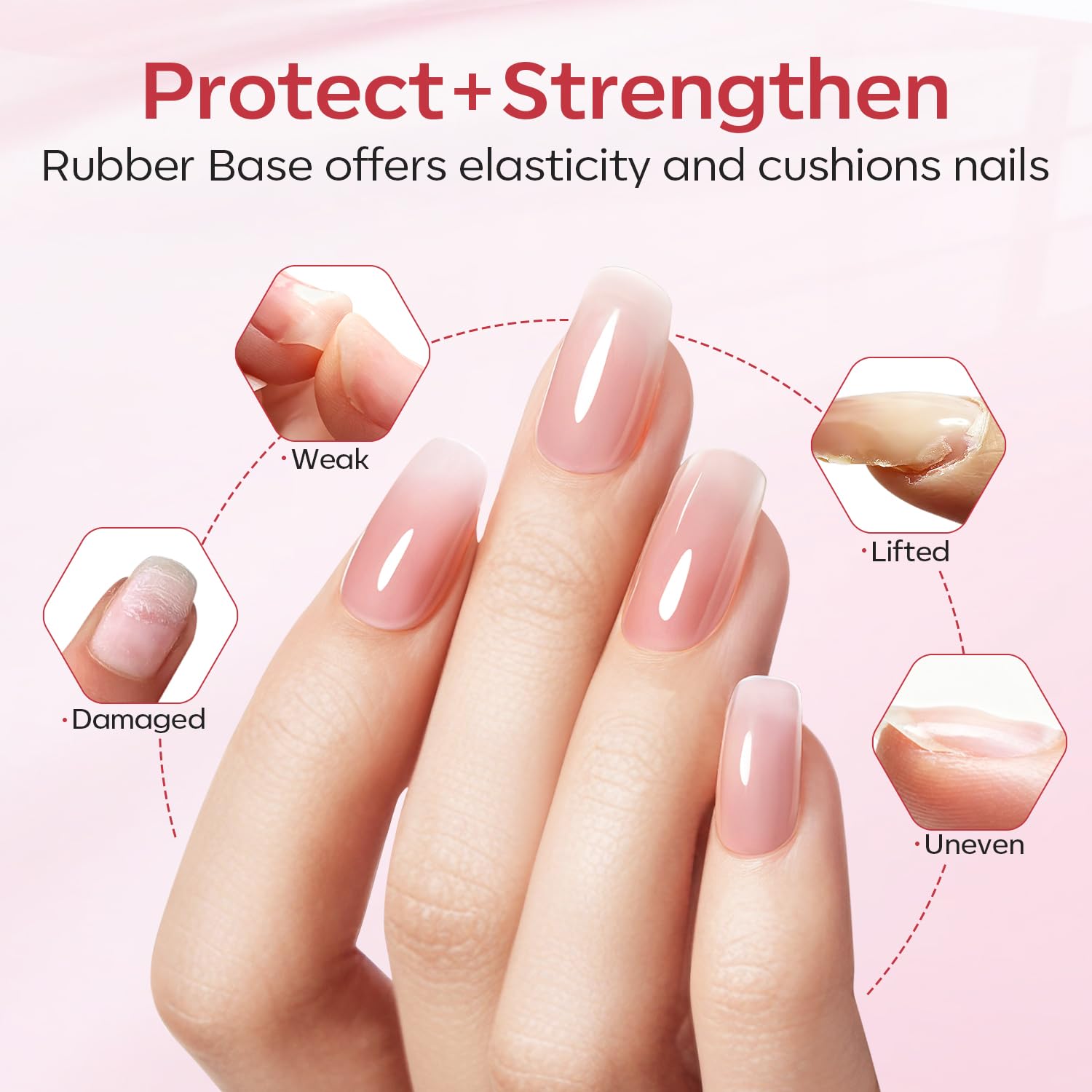 modelones close-up brush showing smooth self-leveling texture benefit