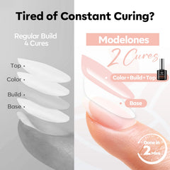 modelones gel texture close-up showing jelly consistency and smooth finish