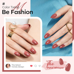 modelones close-up of pink nail surface highlighting smooth finish and durable ABS material
